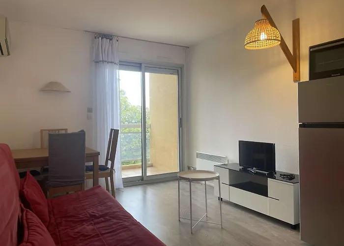 Appartement 2P Avec Vue Mer/Montagne, Piscine & Proche Plage A Antibes - Fr-1-252-194 foto